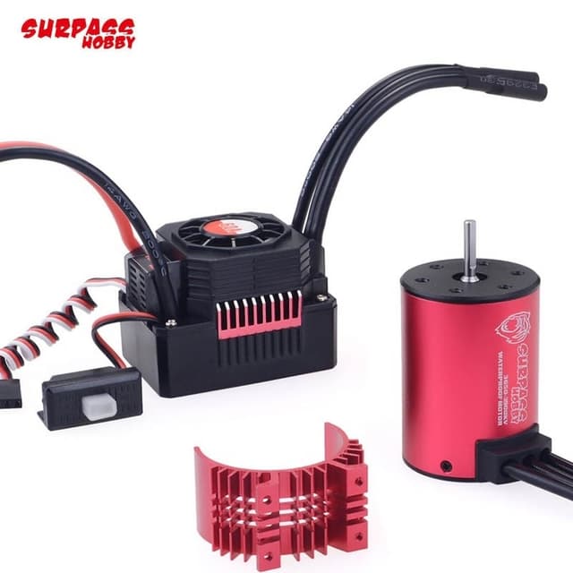 Surpass Hobby Combo  60A ESC m/3650 6900KV BL WP