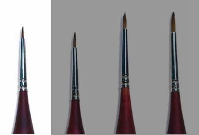 ITALERI Pensel - Sable Hair Brush 000
