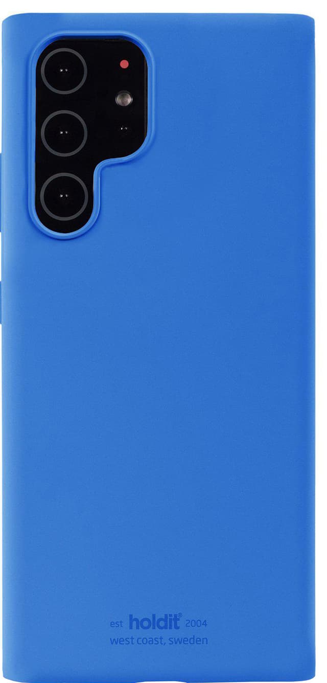 Holdit silikonfodral Samsung Galaxy S22 Ultra S (Sky Blue)