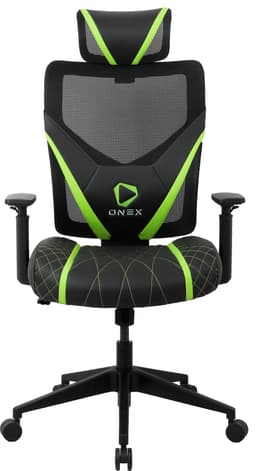 Onex GE300 gamingstol (svart/grön)