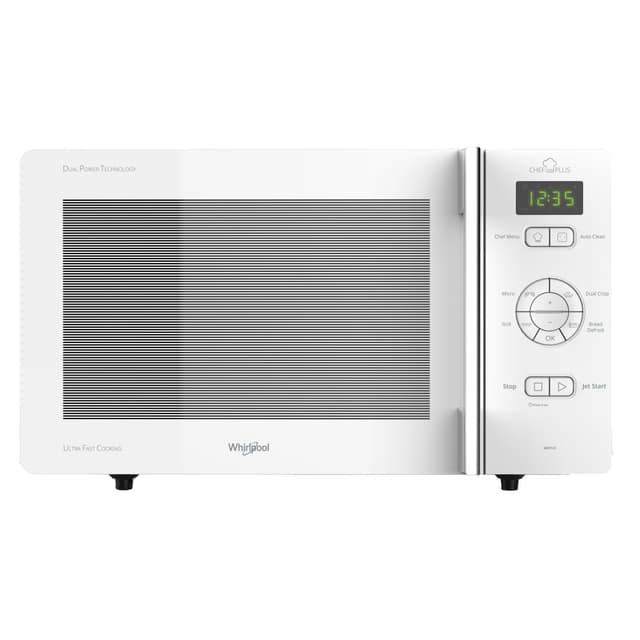 Whirlpool Frittstående Mikrobølgeovn MCP345WH (hvit)