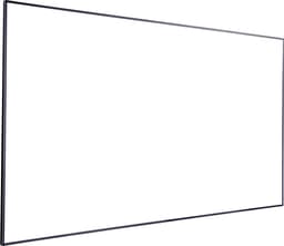 Grandview Edge 120” rammespent lerret (hvit)