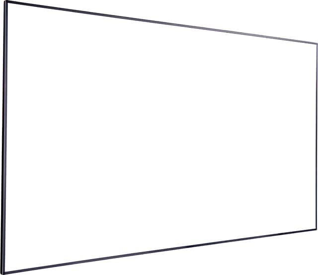 Grandview Edge 120” rammespent lerret (hvit)