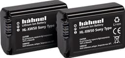 Hähnel Sony HL-XW50 akku digikameralle (2 kpl)