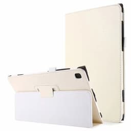 Keinonahkakotelo Samsung Galaxy Tab A7 10.4 (2020) Valkoinen