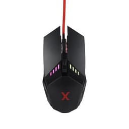 Maxlife Gaming MXGM-200 800/1000/1600/2400 DPI 1,8 m trådad mus svart