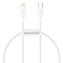 Baseus Superior PD USB-C - Lightning 20W 0,25 m Vit