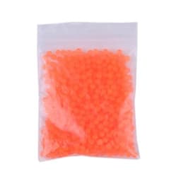 Selvlysende Vandperler Pakke med ca 600 stk. - Orange Farve