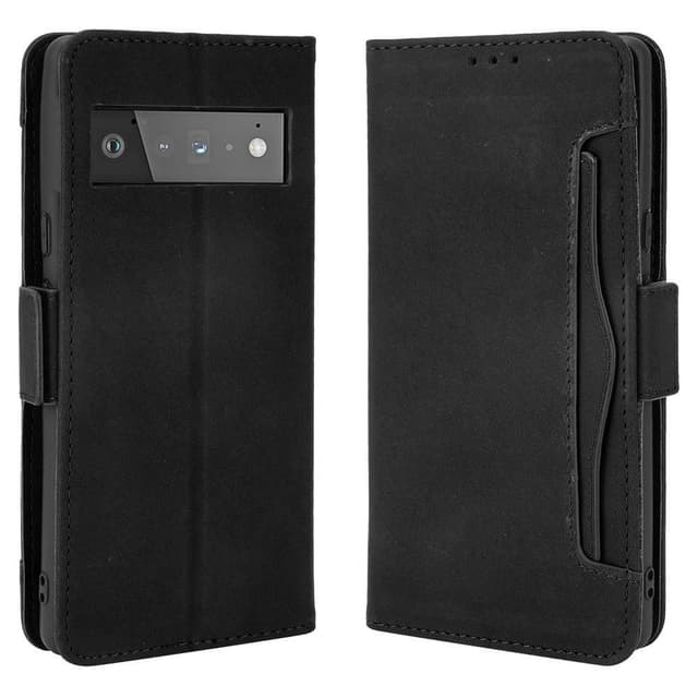 Google Pixel 6 Plånboksfodral  - Svart