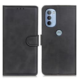 Plånboksfodral Till Motorola Moto G31 / G41 - Svart