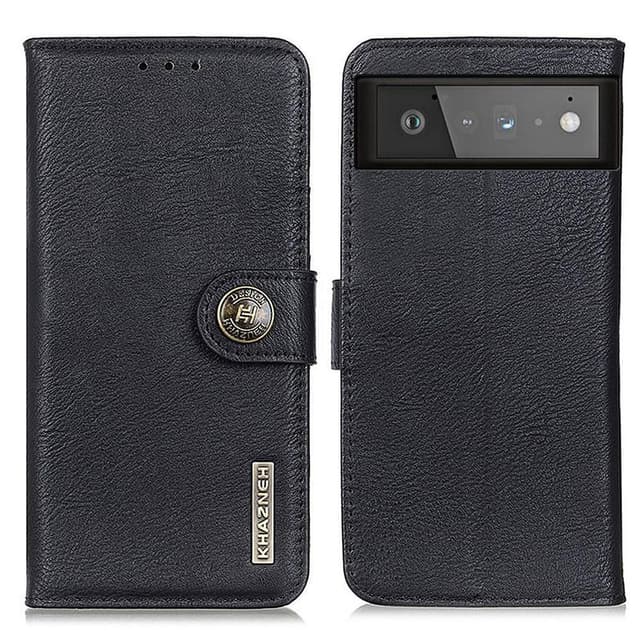 Google Pixel 6 KHAZNEH Plånboksfodral - Svart