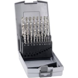 Alpen 102219100 HSS-E Metall-spiralborrset 19 delar