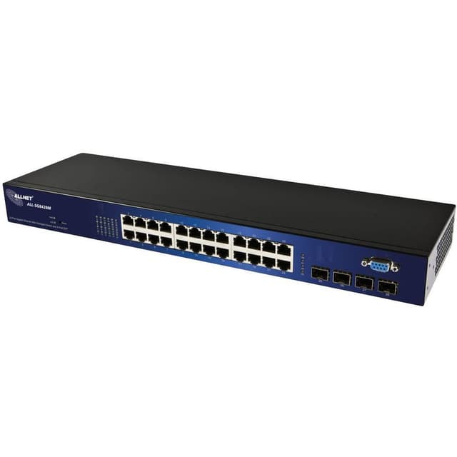 Allnet ALL-SG8428M ALL-SG8428M Nätverks-switch 24 + 4