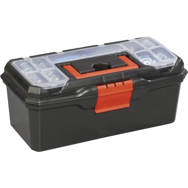 Alutec 56250 Verktygslåda (tom) Plast Svart