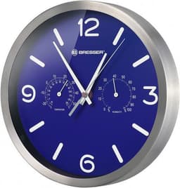veggklokke MyTime25 cm aluminium mørkeblå
