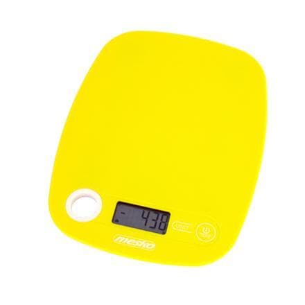 Mesko Køkkenvægt MS 3159y Maksimal vægt (kapacitet) 5 kg, Gradering 1 g, Displaytype LCD, Gul