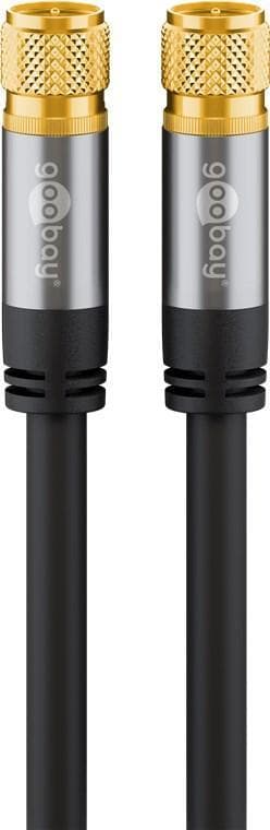 Goobay SAT-antennekabel (135 dB), 4x afskærmet