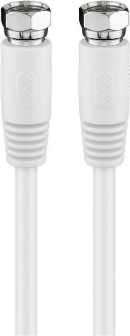 Goobay SAT-antennkabel (80 dB), dubbelskärmad
