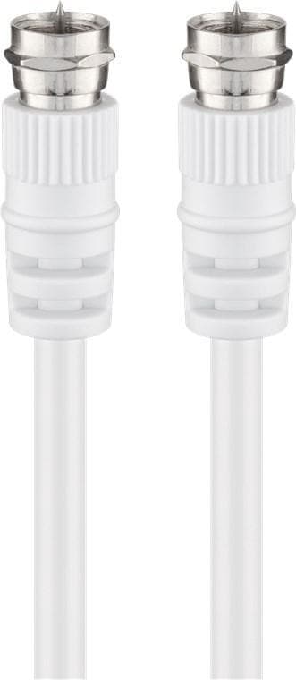 Goobay SAT-antennekabel (<70 dB), 2x skjermet