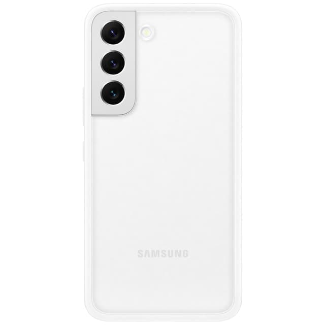 Samsung S22 ramfodral (vitt)