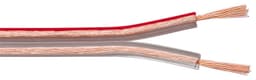 Goobay Højttalerkabel transparent CU