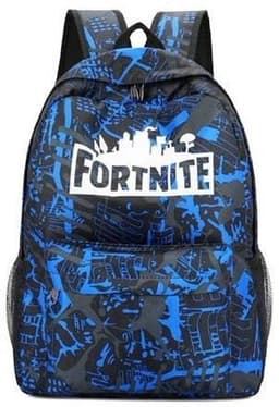 Ryggsekk med Fortnite-trykk, Blå