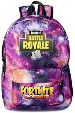Ryggsekk med Fortnite-trykk, Lilla