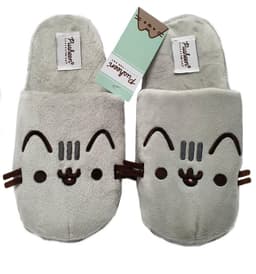 Pusheen 3D Slippers - Plush embroidered slip on (Size S-M)