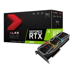 PNY GeForce RTX3080 12GB XLR8 Gaming REVEL EPIC-X RGBTriple Fan LHR