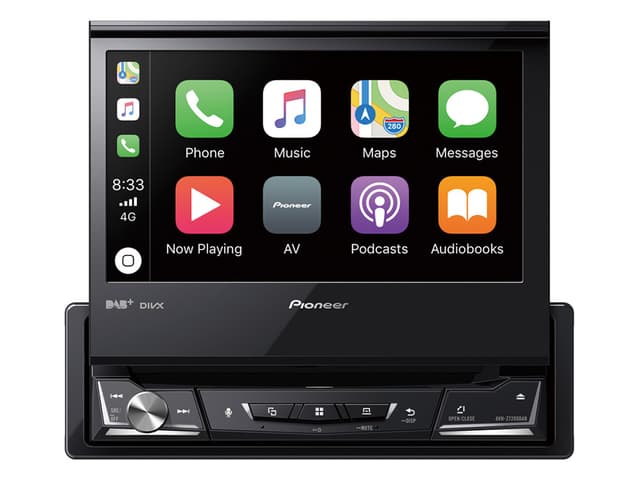 Pioneer AVH-Z7200DAB - Apple CarPlay, Bluetooth og USB