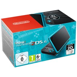 New Nintendo 2DS XL konsoll EU-modell (sort/turkis)