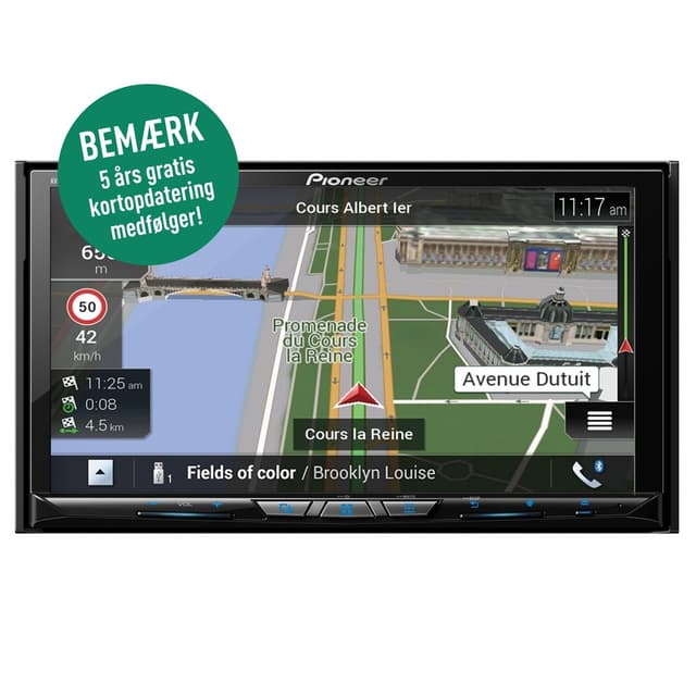 Pioneer AVIC-Z830DAB Navigasjon, Bluetooth, Trådløs Apple CarPlay