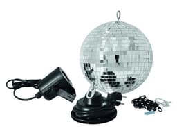 Komplett LED 20 cm speilkule sett