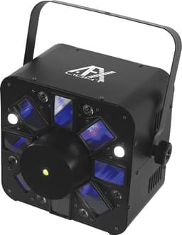 AFX Combo 3-i-1 LED valoefekti Punainen/Sininen laaseri