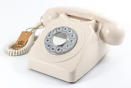 GPO 746 Retro Knapptelefon, elfenben