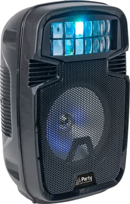 LED-belyst aktiv høyttaler m. Bluetooth