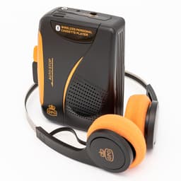 GPO Transportable Casette player w/ headset and bluetooth
