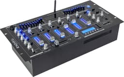 6-kanals Mikser / 12 innganger m. USB og Bluetooth