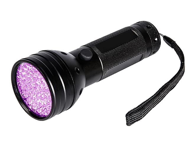 UV Lommelygte med 51 LED dioder