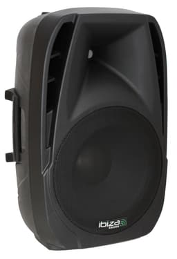 Ibiza Active Speaker med USB, SD og Bluetooth - 15""