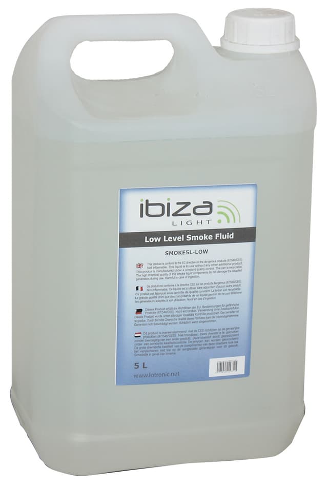 Ibiza røykvæske, 5 ltr. Low Fog