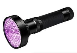 UV Lommelygte med 100 LED dioder