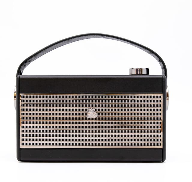 GPO Darcy Vintage Style Radio - Sort & Sølv