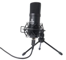 Devine Gamer ja Podcaster USB mikrofoni, musta