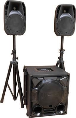 Aktivt høyttalersystem 1100 Watt