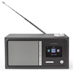 Internetradio med FM/DAB +/Bluetooth, Svart