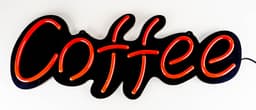 Neonskylt 60 cm ""Coffee""