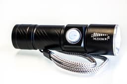 LED Lommelygte 400 Lumen, genopladelig via USB
