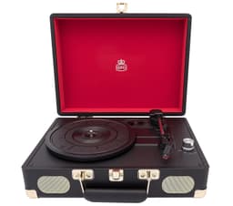GPO Soho turntable, svart