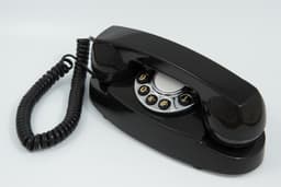 GPO Audrey Retrotelefon - Musta